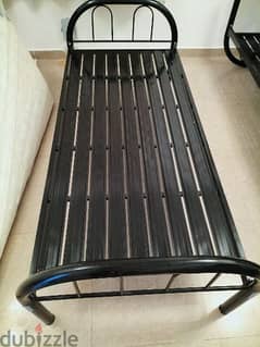 single steel bed 2 Nos Available 0