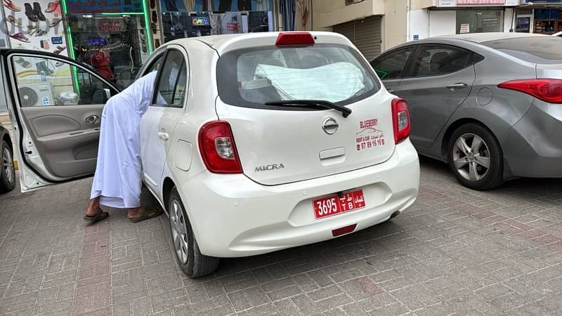 Nissan Micra for Rent in Very good Condition 2020 Model 3