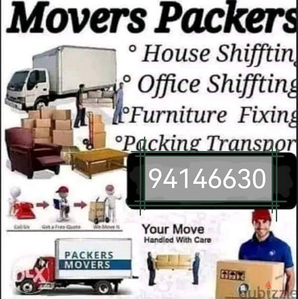 mover and packer traspot service all oman and 0