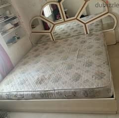 Bed with matress available 0