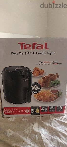 Tefal 4.2 litre air fryer - Manual 0