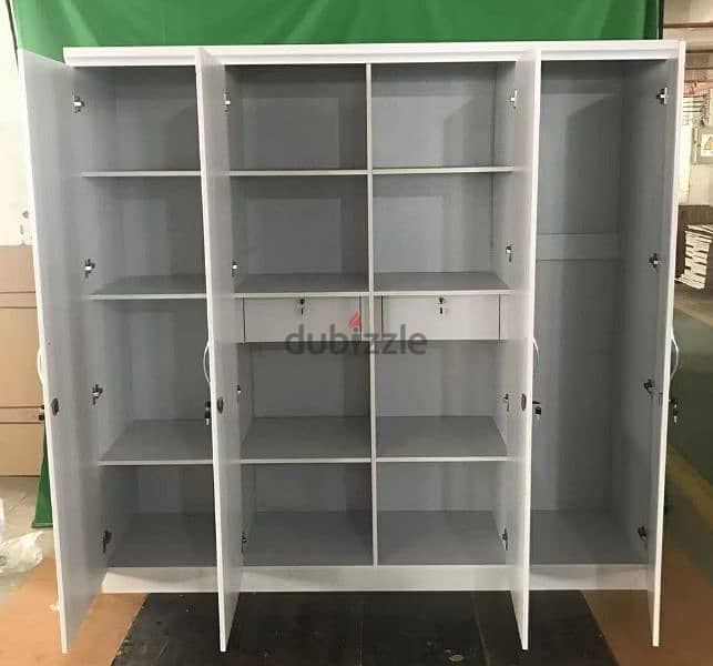 New White 4 Door Cupboard Urgently Sale 1