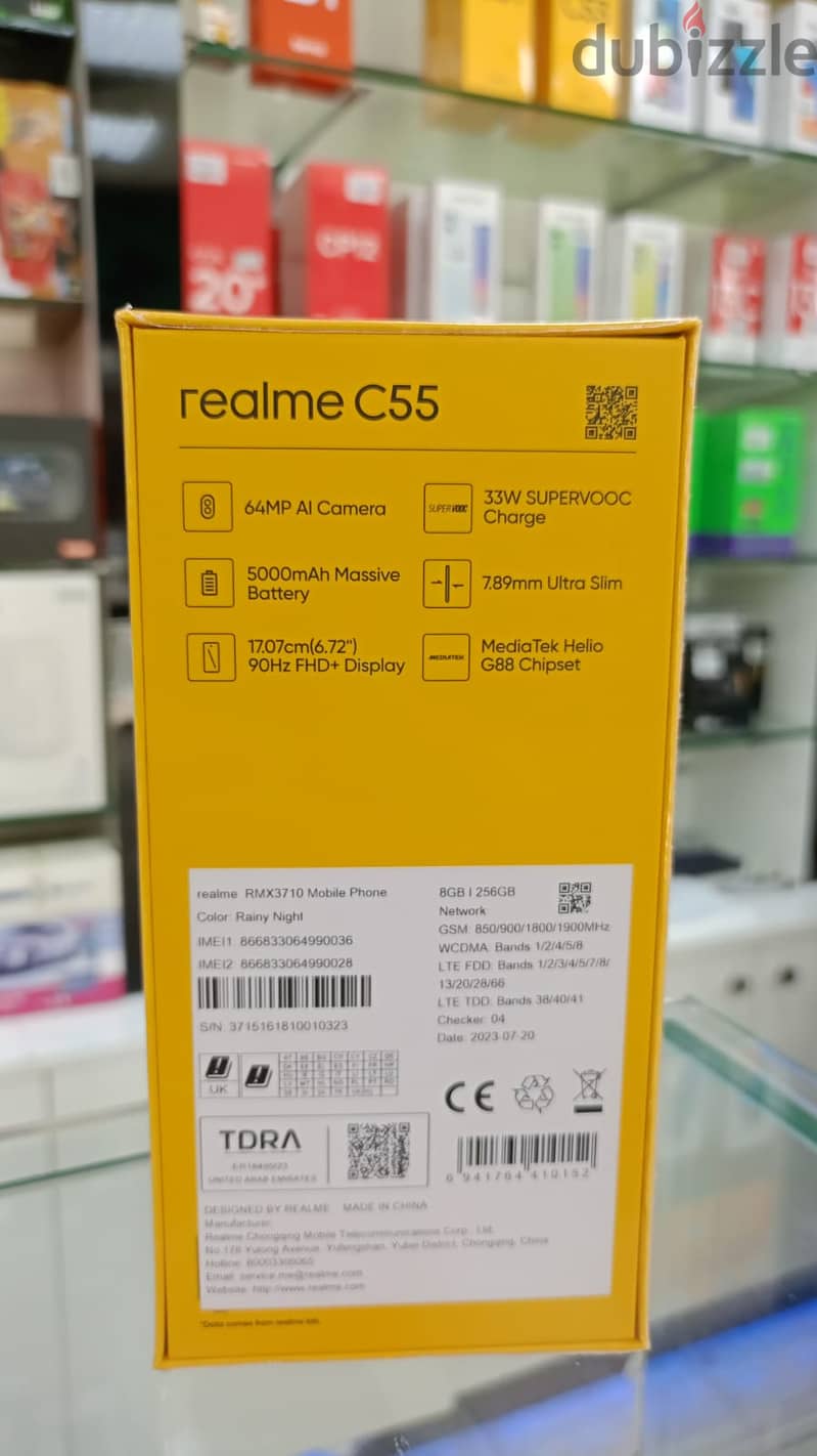 Mobile Realme C55 8 GB RAM 256 GB Storage 1