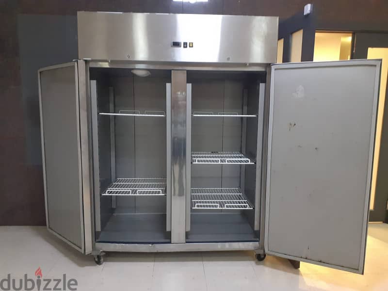 Double Door Upright Freezer for Sale 1