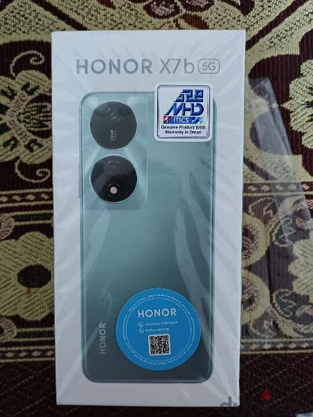 Honor x7b 8GB Ram 256 ROM 6