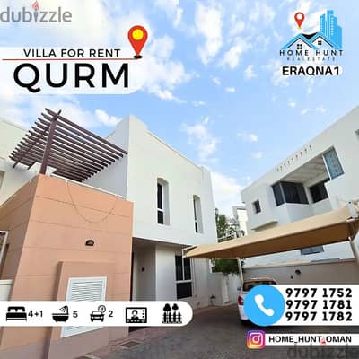 AL QURUM | BEAUTIFUL 4+1 BR COMPOUND VILLA