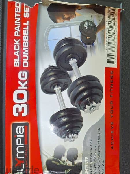 dumbells set 30 kg 2