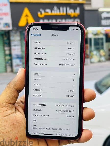 Iphone 11 128GB Storage 3