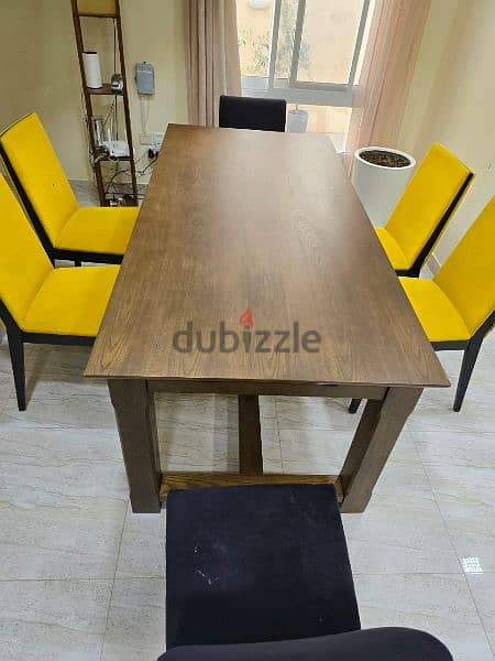 Dining table with chairs 1