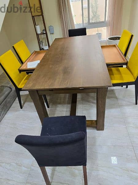 Dining table with chairs 2