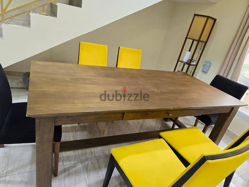 Dining table with chairs 3