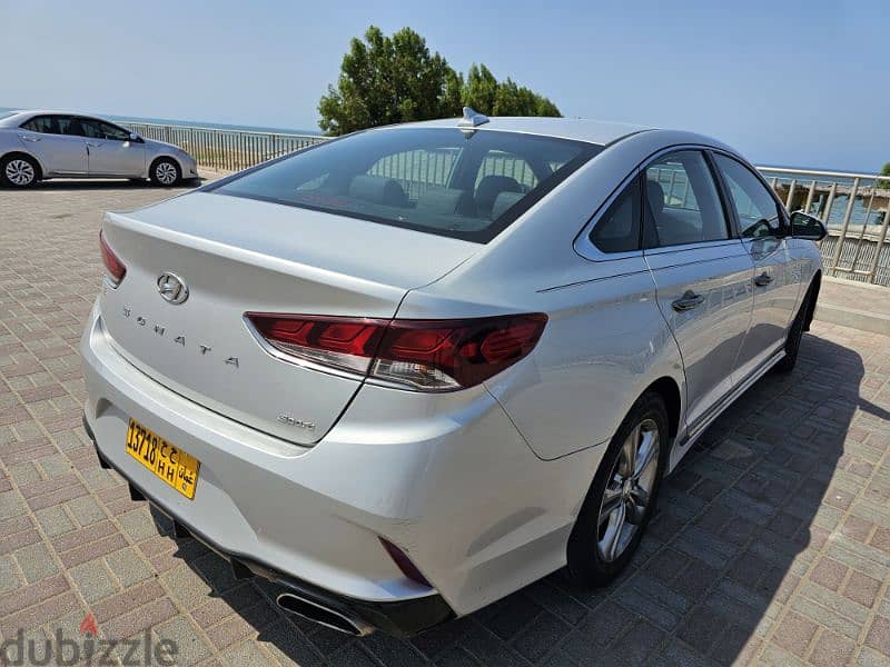 Hyundai Sonata 2018 sports  klm 70 5