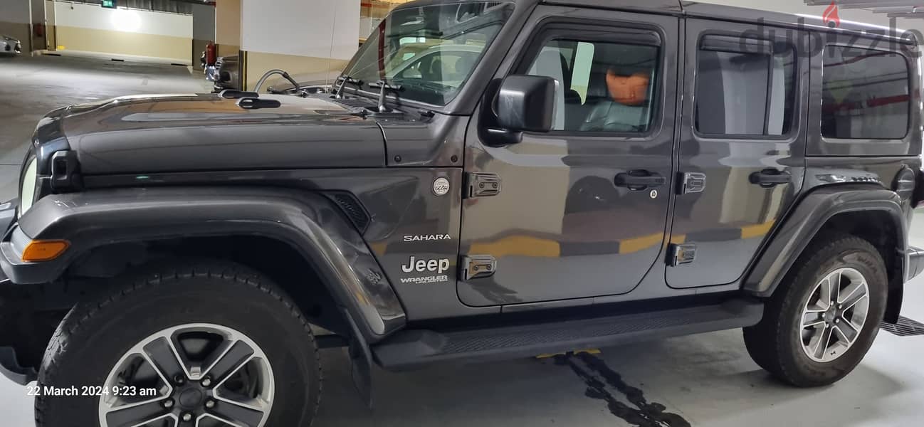 Expat Driven 2021 Model Jeep SAHARA Wrangler-Excellent Condition 3