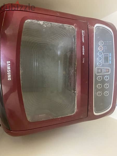 samsung washing machine 7.5kg 1