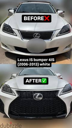 Lexus IS bumper Excellent condition 4IS 2024 edition