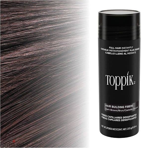 Toppik Hair Building Fibers, Black , 27.5g
 available 0