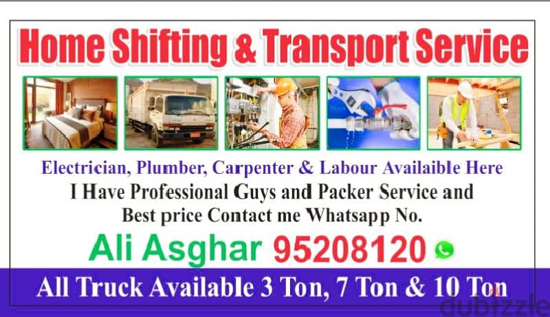 home shifting and transportation services 0