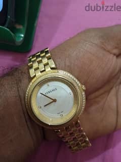 VERSACE ladies watch same like new condition urgent selling