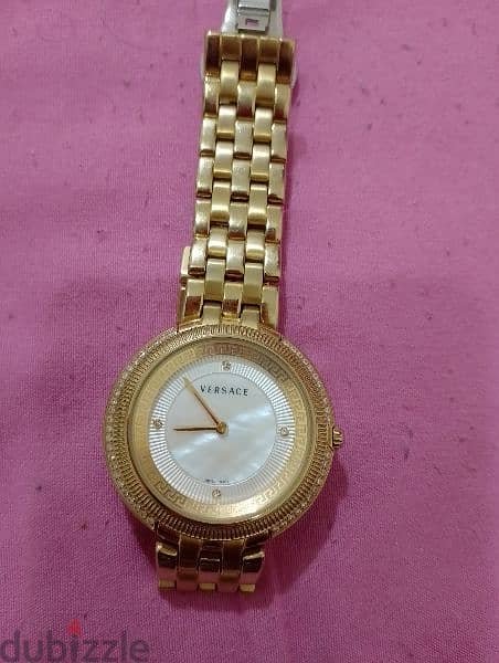 VERSACE ladies watch same like new condition urgent selling 1