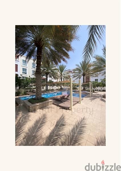 Lovely pool view 2 BHK apartment for Sale at Al Mouj Muscat. 1