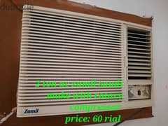 2 ton window AC [Zamil_Cooline, Saudi Make] for sale