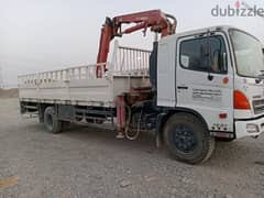 Hiup truck for rent all over oman