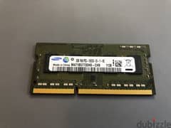 2GB Samsung PC3-10600S Laptop RAM - SODIMM DDR3 (1333 MHz)