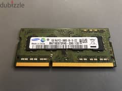 1GB Samsung PC3-10600S Laptop RAM - SODIMM DDR3 (1333 MHz)