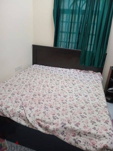 King size big cot and mattress 4