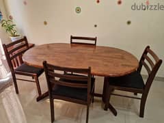 sofa set 3+1+1 and dining table 4 seat 0