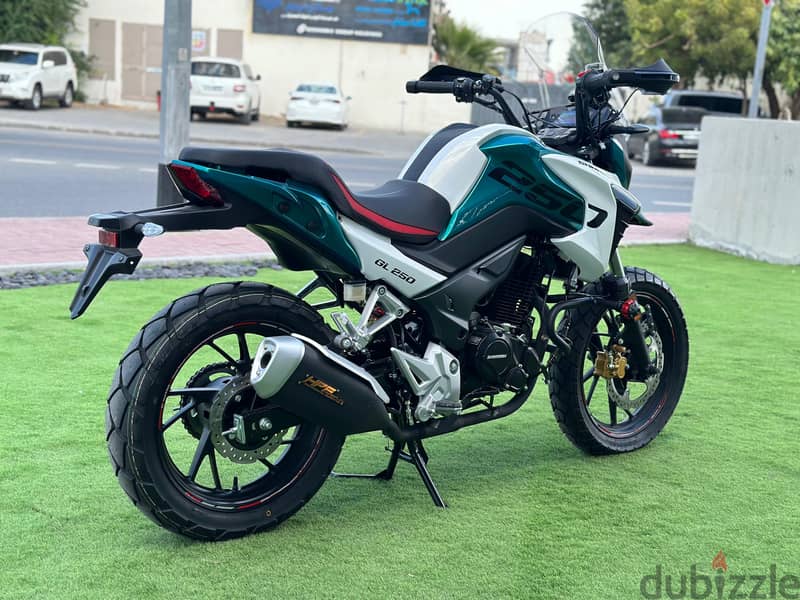 SHARMAX GL 250 WITH WARRANTY (touring bike, دراجة تجوال) 2