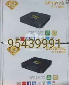 New Tv Box with one year subscription 0