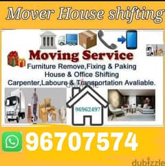 House shifting service carpenter pickup truck