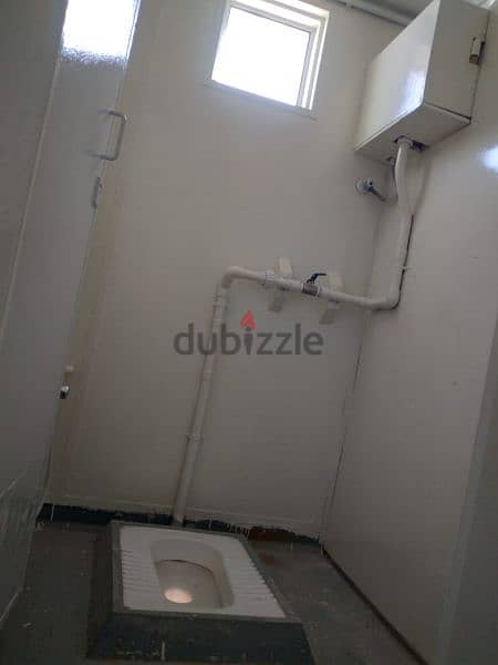 Container ablution block 6