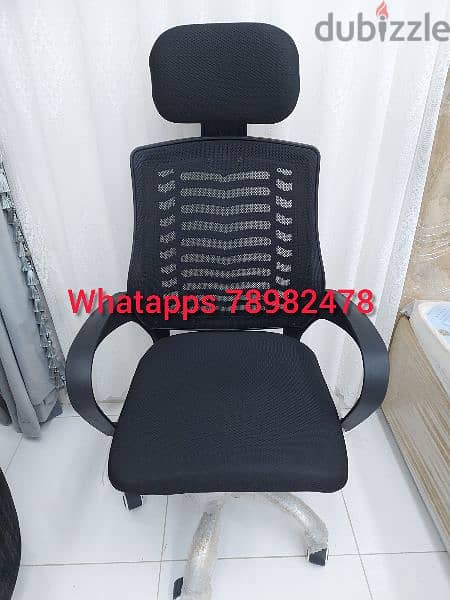 New office chairs without delivery 1 piece 18 rial 5