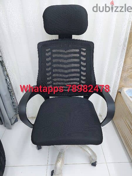 New office chairs without delivery 1 piece 18 rial 6