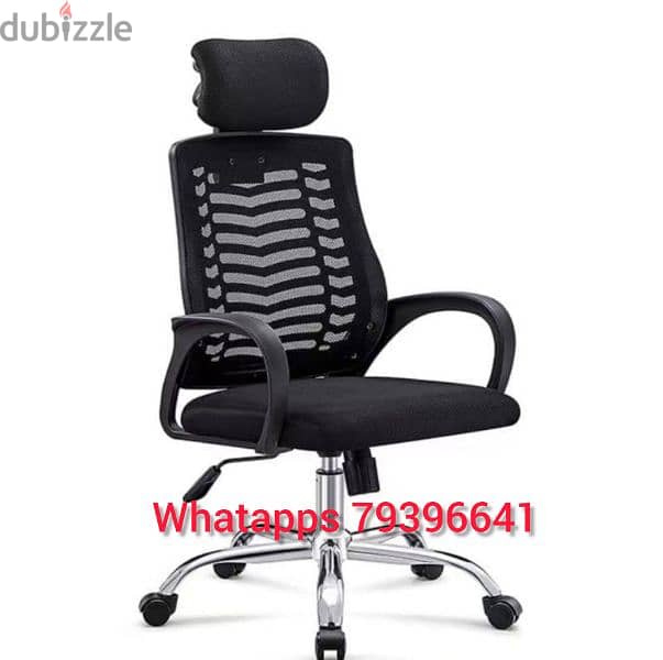 New office chairs without delivery 1 piece 18 rial 7