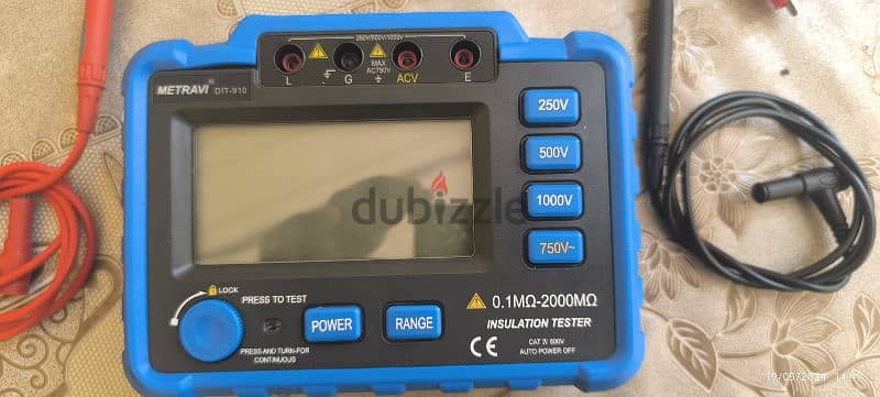 insulation tester digital (megar) 3