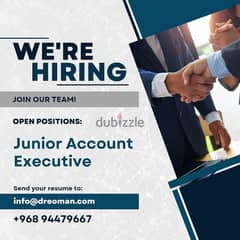 hiring for Acount executive