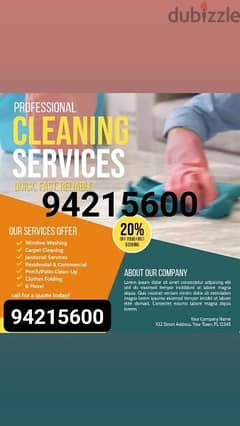 villa & apartments deep cleaning service