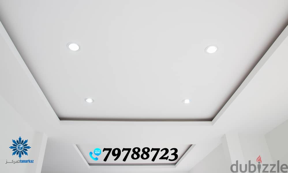 We do all types of interior gypsum partition & ceiling work as contrac 6