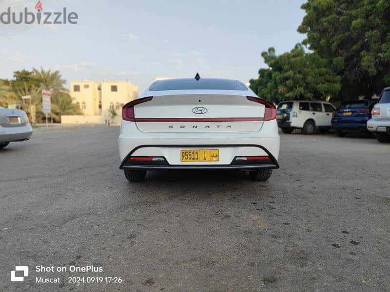 Hyundai Sonata white 2021 in excellent condition 6