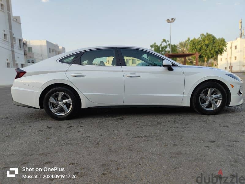 Hyundai Sonata white 2021 in excellent condition 8