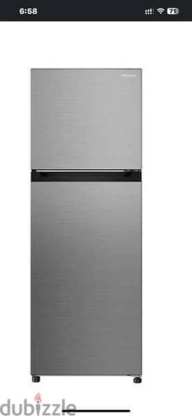 Hitachi, 330L Double Door Fridge Top Mount Refrigerator 0