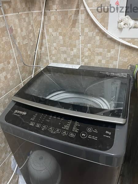 Gorenje Topload washing machine 8kg 1