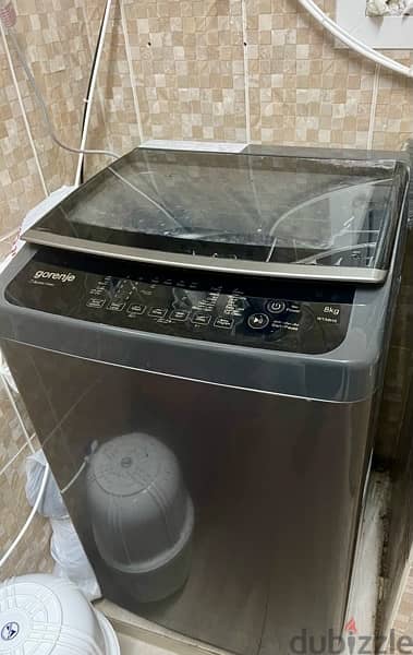 Gorenje Topload washing machine 8kg 2