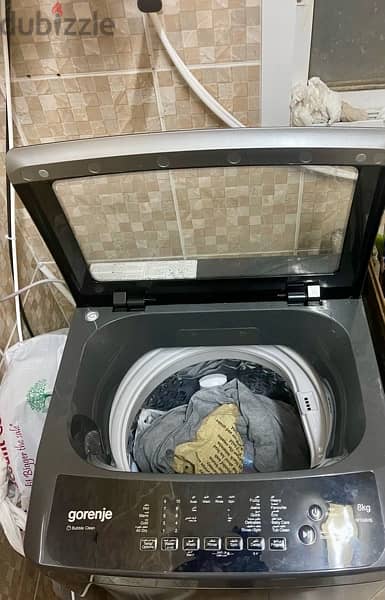 Gorenje Topload washing machine 8kg 3