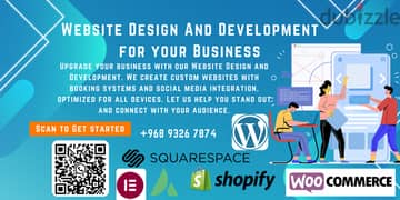 Website Design & Development for your Business, eCommerce Store, SEO