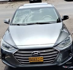 Hyundai Elantra 2017 full option gcc