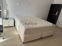 King Size Cot with Mattress 0